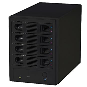 【中古】MARSHAL SATA 4台 外後ばらい入れもの HDD TOWER 4 MAL-3035SBKU3
