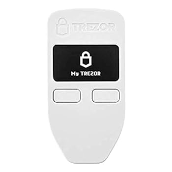 【中古】ビットコインウォレットTREZORトレザー ホワイト
