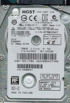 【中古】HTS545050A7E362 MLC: DA5206 PN: 0J23845 500GB HGST