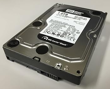 【中古】Western Digital WD Black 3.5inch HDD 1肺結核 SATA 7200回転させる 64M現ナマ 512部門非AFT WD1001FAES