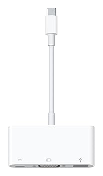 【中古】【39shop】USB-C★VGA Multiportアダプタ(非常に良い)|ドリエム店
