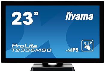 【中古】iiyama 23型広々とした液晶見せびらかす ProLite T2336MSC-2 AH-IPS、投掛ける型静電静電容量遣りかた肌ざわり T2336MSC-B2