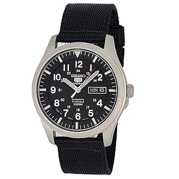 【中古】セイコーSEIKO 5 ファイブ 運動競技 ウォッチ メンズ 自動小銃一巻き SNZG15J1 逆インポート