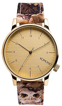 【中古】コモノ 腕時計 KOM-W2150 並行輸入品 ブラウン