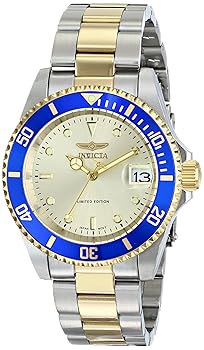 【中古】インヴィクタ Invicta Men\u0027s ILE8928OBASYB Limited Edition \"Pro Diver\"" Two-Tone Automatic Watch with Link Bracelet 並行輸入品"