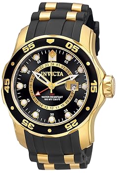 【中古】インビクタ Invicta Men's 6991 Pro Diver Collection GMT Black Dial Black Polyurethane Watch 男性 メンズ 腕時計 並行輸入品
