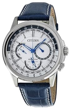 【中古】シチズンCitizen ウオッチ Calendrier Analog Display Japanese Quartz Blue Watch BU2020-02A メンズ 並行輸入品