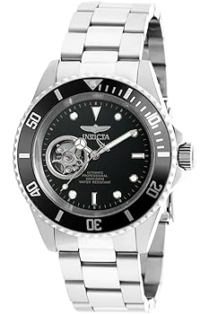 【中古】INVICTA Pro Diver Men 40mm Stainless Steel Stainless Steel Black dial NH38A Automatic
