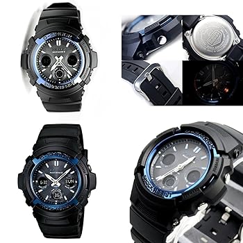 【中古】自衛隊 警察官 入学祝 公務員 G-SHOCK 20気圧防水 電波ソーラー デジアナ プラベルトウォッチ メンズ向AWG-M100A-1A AWG-M100B-1A AWG-M100MR-4A