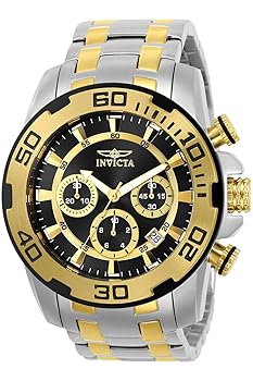 【中古】Invicta Men's 'Pro Diver' Quartz Stainless Steel Casual Watch%ｶﾝﾏ% Color:Two Tone Model: 22322