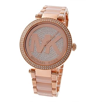 【中古】マイケル教育課程 MICHAELKORS 石英 レディース ウオッチ MK6176 ピンクゴールドピンクピンクゴールド 並行輸入品