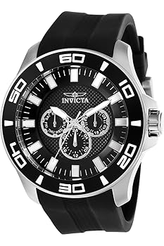 【中古】【39shop】Invicta★Men's 28000 Pro Diver Quartz Chronograph Black Dial Watch(良い)|ドリエム店