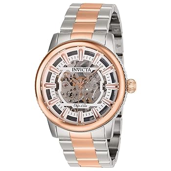 【中古】Invicta Men's 27590 Objet D Art Automatic 3 Hand Silver Dial Watch 34,294円