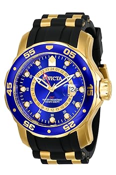 【中古】Invicta インヴィクタ Men's 6993 Pro Diver Collection GMT Blue Dial Black Polyurethane Watch 男性用 メンズ 腕時計 並行輸入