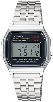 【中古】カシオimport 腕時計 A159WA-N1DF 並行輸入品 シルバー