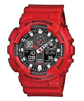 【中古】CASIO Gショック アナデジ 腕時計GA-100B-4AER並行輸入品