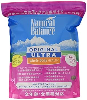【中古】Natural Balance 自然的平衡にする ホールボディヘルス キャットフード 6.3英国ポンド2.85kg
