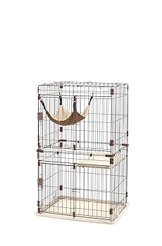 【中古】リッチェル リラックスキャットサークル S ブラウン