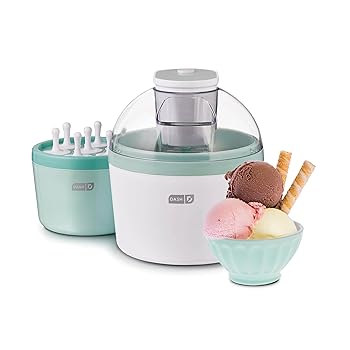 【中古】DASH DIC700AQアイスキャンディークリーム製造業者、1クオート、Aqua