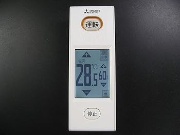 【中古】三菱電機 エアコンリモコン WG168