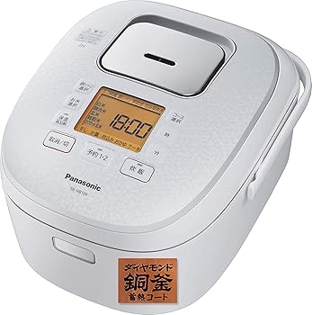 【中古】パナソニック 炊飯器 1升 IH式 白いこと SR-HB189-W