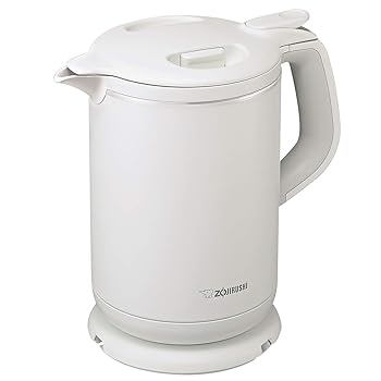【中古】象印 明かり湯沸かし 1.0L 煮え繰り返る後1第四次元90℃保温 珈琲ドリップ用役立つこと 白いこと CK-AX10-WA