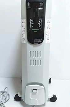 【中古】デロンギ オイルヒーター デジタルラディアント サーマルカットフィン8枚 38畳用 KHD410812-BK