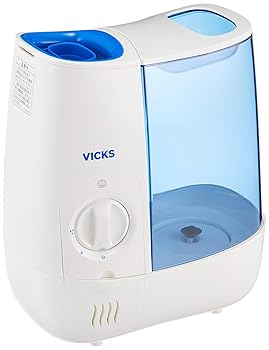 【中古】Vicks ヴィックス 水蒸気式加湿器 8畳 VICKS 熱する式 3.7L 白いこと VWM845J