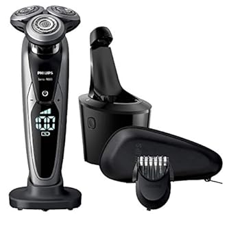 【中古】2020ひな形 除菌洗いもの器フィリップス 9000続きもの 灯し火電気カミソリ ・72枚刃・ダブルV貨物自動車刃・ ヒゲ濃度かぎ分ける取り合わせ・8道のりモビール頭顱・洗いもの