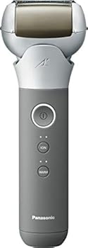 【中古】パナソニック ラムダッシュ スキンケアシェーバー 3枚刃 お風呂剃り可 グレー ES-MT21-H