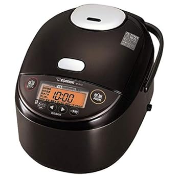 【中古】【39shop】象印★圧力IH炊飯ジャー1升炊き ダークブラウン ZOJIRUSHI 極め炊き NP-ZU18-TD（良い）｜ドリエム店