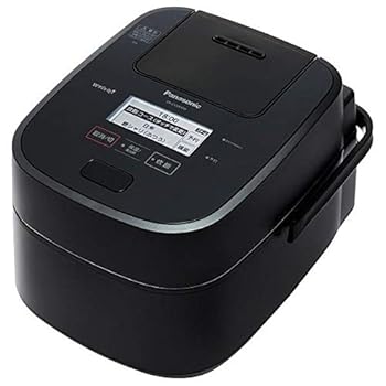 【中古】パナソニック スチーム&可変圧力IH炊飯ジャー5．5合炊き Wおどり炊き ブラック SR-CVSX100-K