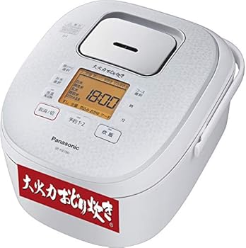 【中古】パナソニック 炊飯器 5.5合 IH式 大射撃能力おどり炊き スノーホワイト SR-HX100-W