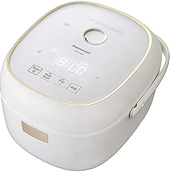 【中古】パナソニック 炊飯器 3.5合 一人暮らし IH フラット天面 ホワイト SR-KT060-W