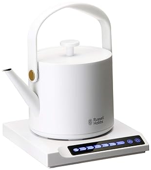 【中古】大石アンドアソシエイツ ラッセルホブス 明かり湯沸かし 体温かい繕う能力のある 0.6L Tkettle 白いこと 7106JP-WH