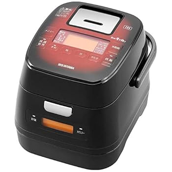 【中古】【39shop】アイリスオーヤマ★分離式量り炊きIHジャー炊飯器3合 KRC-IM30-R レッド（良い）｜ドリエム店