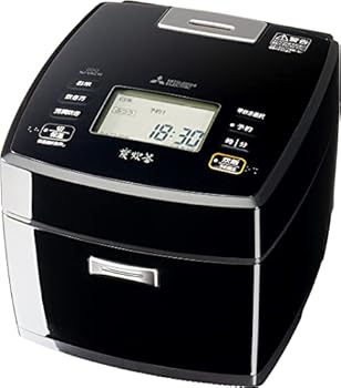【中古】【39shop】三菱電機MITSUBISHI★ELECTRIC 炊飯器 5.5合 IH式 日本製 備長炭炭炊釜 豊富な炊き分け 芳潤炊き 黒曜 NJ-VXC10-B（良い）｜ドリエム店