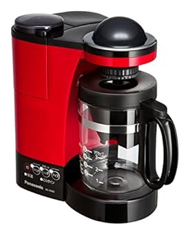 【中古】パナソニック 珈琲製造業者 圧砕機 浄水役立つこと 赤いこと NC-R400-R