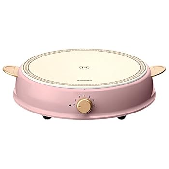 【中古】アイリスオーヤマ IHクッキングヒーター ricopa 1400W デザイン アッシュピンク IHL-R14-PA