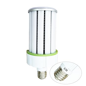 【中古】【39shop】960W水銀灯交換用コーン型LED★120W 超高輝度 軽量 LEDコーンライト 19200LM 160LMW コーン型　トウモロコシ型　LED水銀灯 E39口金 白色4000K E39（非常に良い）｜ドリエム店