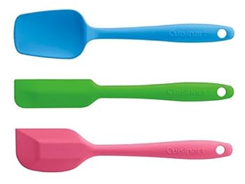 【中古】Cuisinart Mini Spatulas, BlueGreenPink Set of 3 並行輸入品
