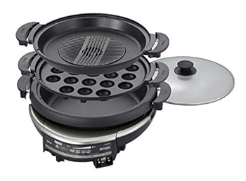 【中古】【39shop】Tiger★Grill Pan Three Plate Cqd-b300-th Cqd-b300-th 並行輸入品（非常に良い）｜ドリエム店