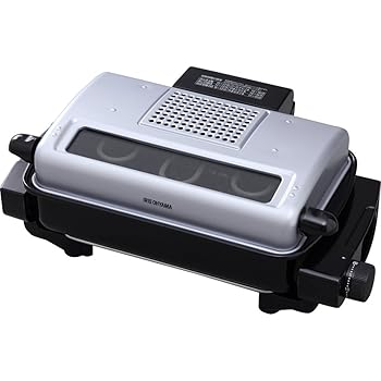 【中古】【39shop】アイリスオーヤマ★マルチロースター シルバー EMT-1101-S(非常に良い)|ドリエム店