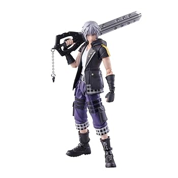 【中古】KINGDOM HEARTS III ブリングアーツ リク PVC製 塗装済み可動フィギュア
