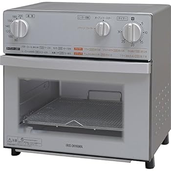 【中古】アイリスオーヤマ オーヴントースター 祝杯 4枚 ノン飛球 水蒸気役立つこと積み上げる しろがね色 FVX-D3B-S