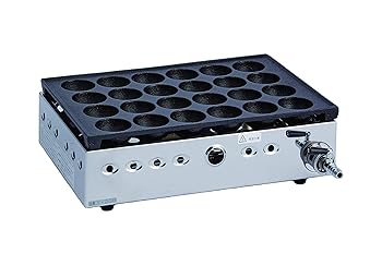 【中古】ヤマキン ジャンボたこ焼器 大玉 Y-20B LPガス Y-20B・LP