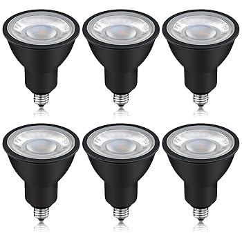 【中古】xydled LEDスポットライト E11口金 LED電球 50w形相当 6W 450lm 電球色 ハロゲン電球 省エネ PSE認証済 電球色 ブラック 6個入り