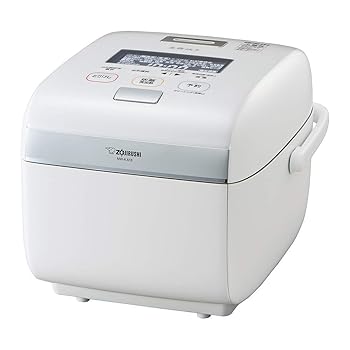 【中古】象印 炊飯器 1升 圧力IH式 炎舞炊き ホワイト NW-KA18-WZ