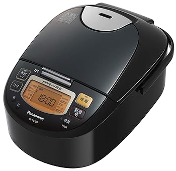 【中古】パナソニック 炊飯器 5.5合 IH式 ステンレスブラック SR-FC108-K