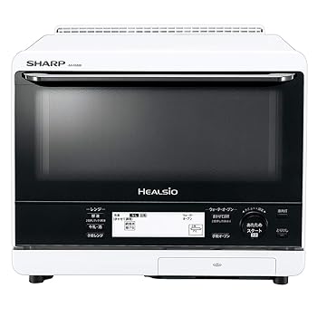 【中古】シャープ ヘルシオ 加熱水蒸気 2段調理 30Lタイプ ホワイト AX-XS500-W 65,626円